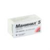 Манинил 5 табл. 5 мг №120, Берлин-Хеми АГ/Менарини Групп