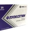 Флуоксетин капс. 20 мг №20, Производство медикаментов ООО