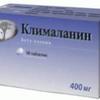 Клималанин табл. 400 мг №30, Лаборатории Бушара-Рекордати