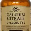 Цитрат кальция с витамином Д3 табл. 1540 мг №60, Солгар Витамин энд Херб
