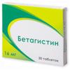 Бетагистин табл. 16 мг №30, Озон ООО / Озон Фарм ООО