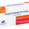 Индапамид ретард табл. пролонг. п/о пленочной 1.5 мг №30, Канонфарма продакшн ЗАО